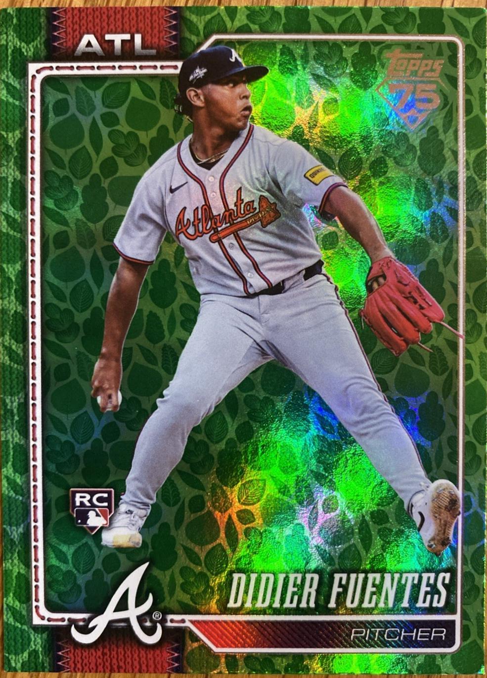 2026 Topps Didier Fuentes [Green Diamante] #243 card