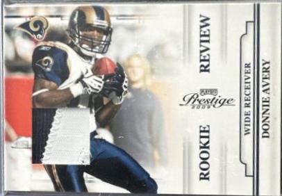 Donnie Avery #15 Football Cards 2009 Playoff Prestige Rookie Review
