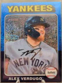 Alex Verdugo [Blue Sparkle Refractor] #275