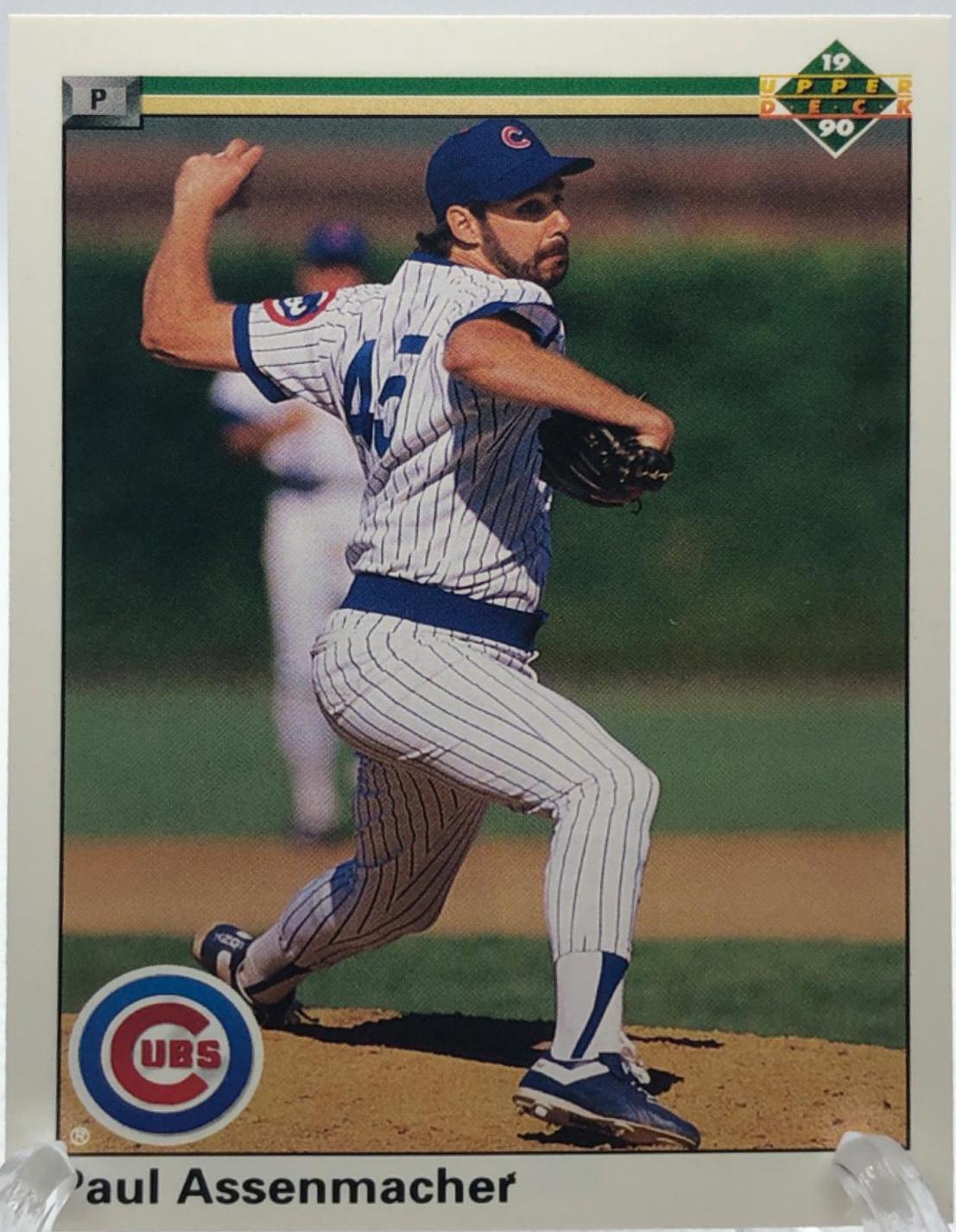 Paul Assenmacher #660 Baseball Cards 1990 Upper Deck