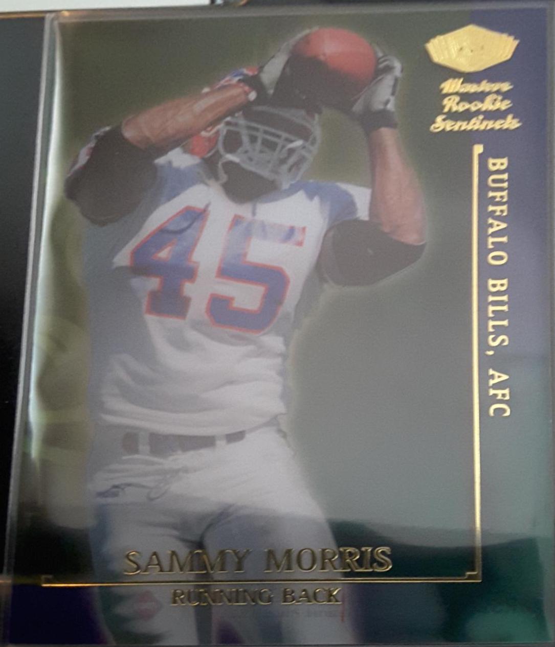 Sammy Morris #RS28 Football Cards 2000 Collector's Edge Masters Rookie Sentinels