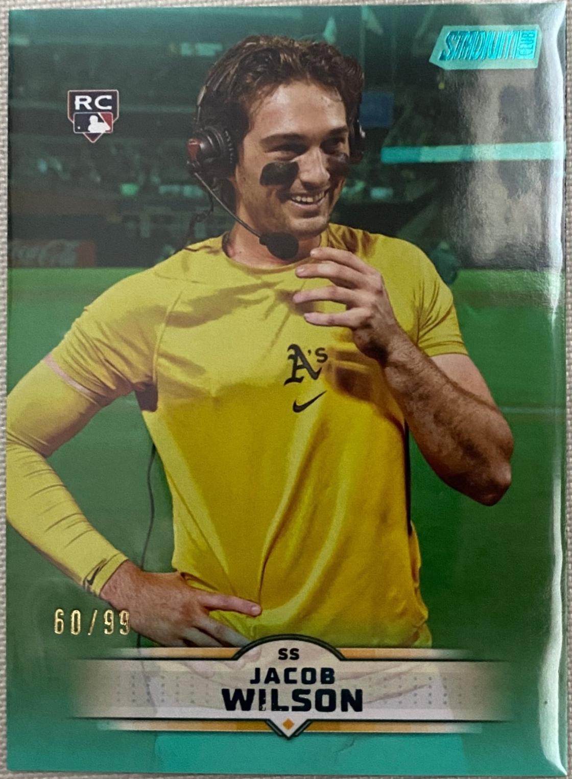 Jacob Wilson [Turquoise] #33 Prices | 2025 Topps Stadium Club