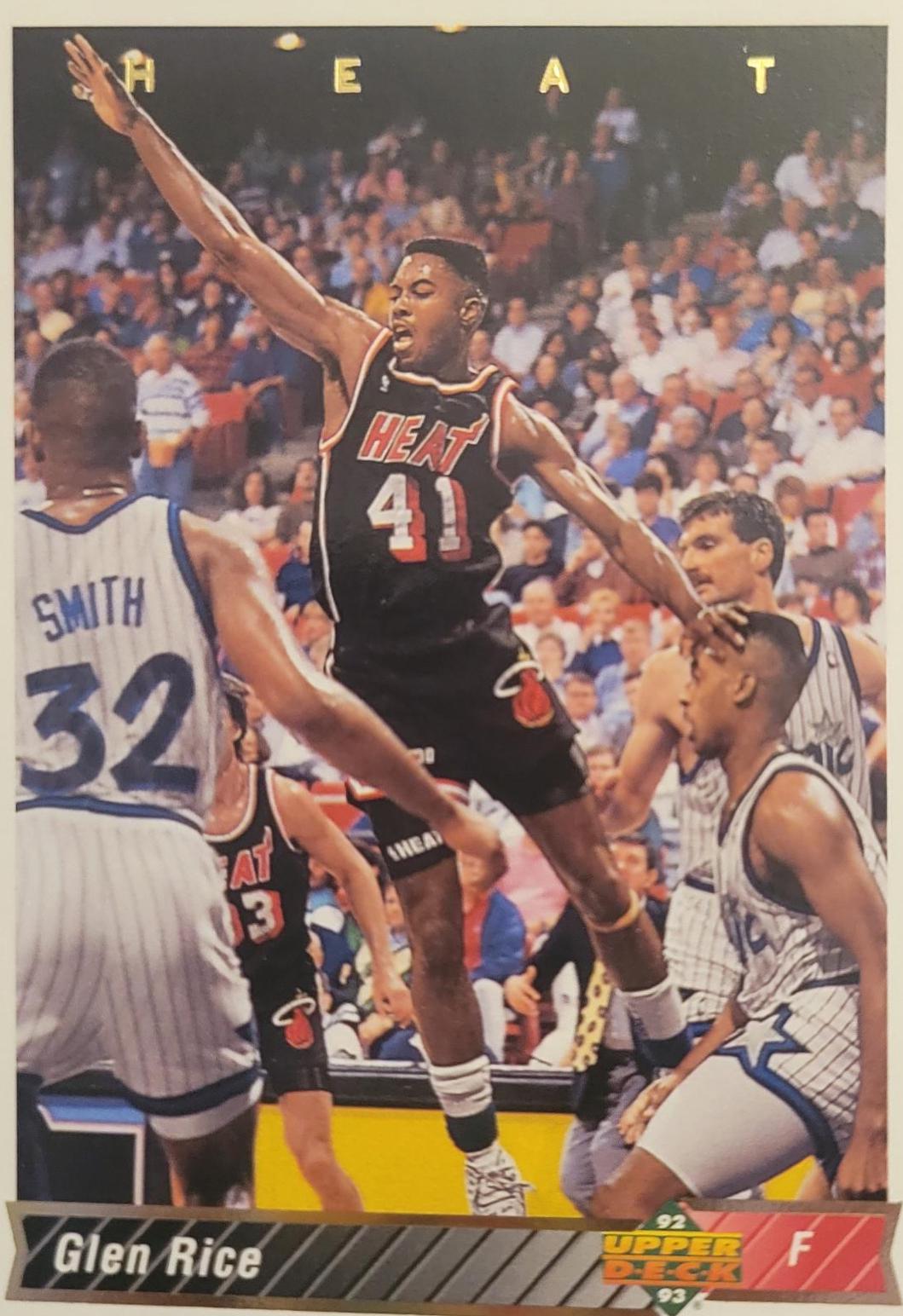 Glen Rice #199 1992 Upper Deck International Basketball