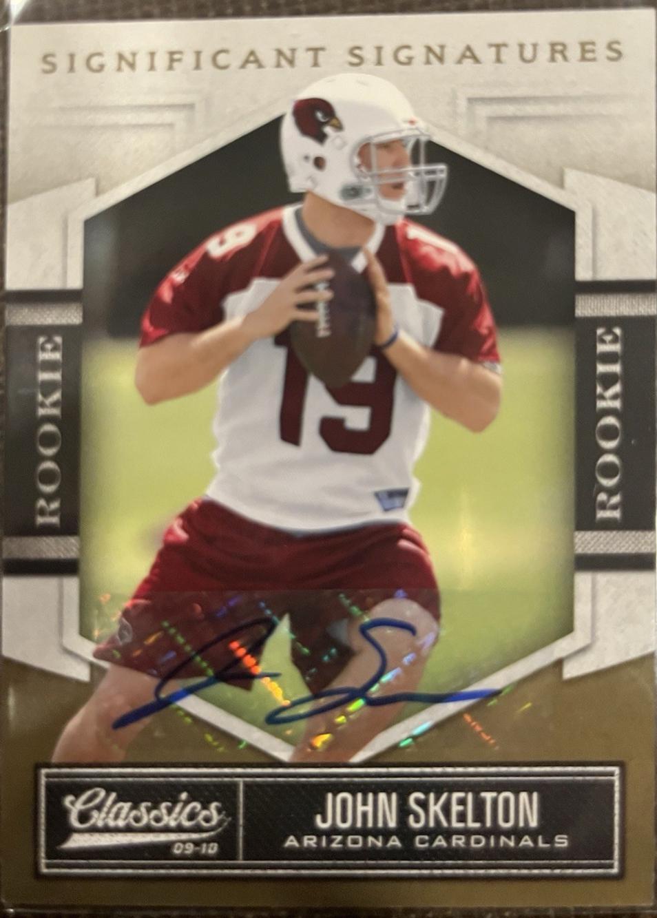 John Skelton #160 2010 Panini Classics Significant Signatures Football