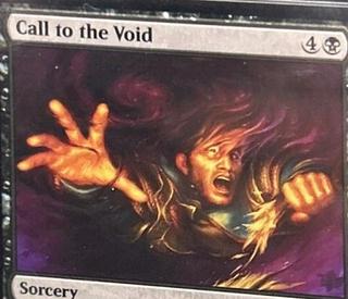 Call to the Void