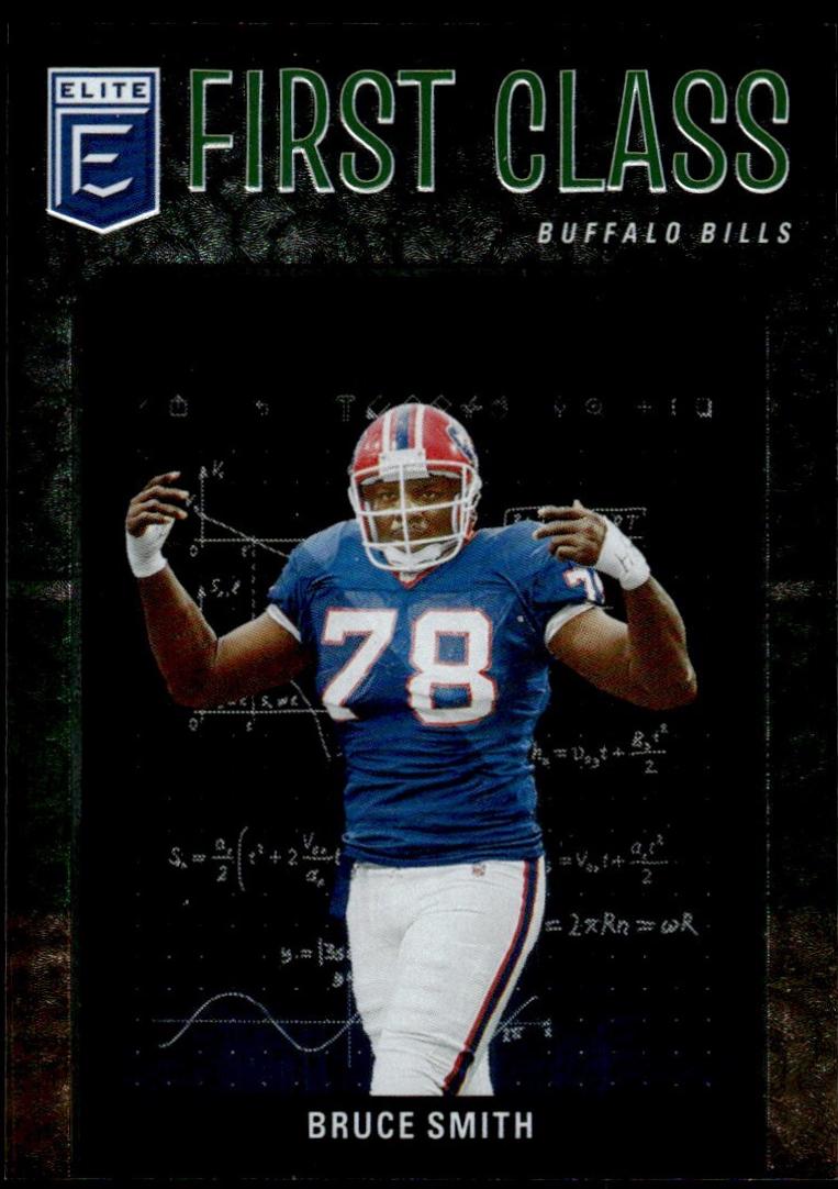 Bruce Smith #6 Football Cards 2024 Panini Donruss Elite First Class