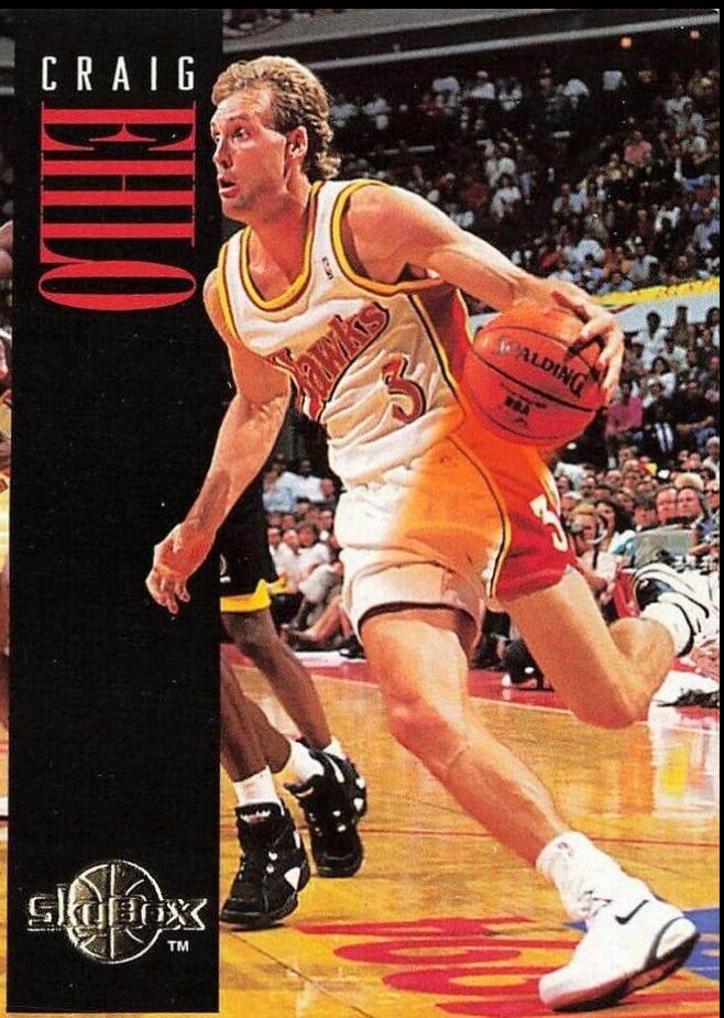 Craig Ehlo #4 Basketball Cards 1994 SkyBox Premium
