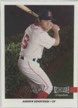 Andrew Benintendi #AS-ABE Baseball Cards 2017 Topps Archives Snapshots