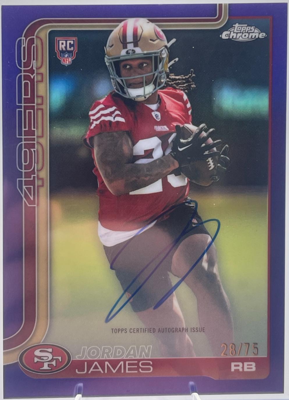 Jordan James [Purple Refractor] #RA-JJ