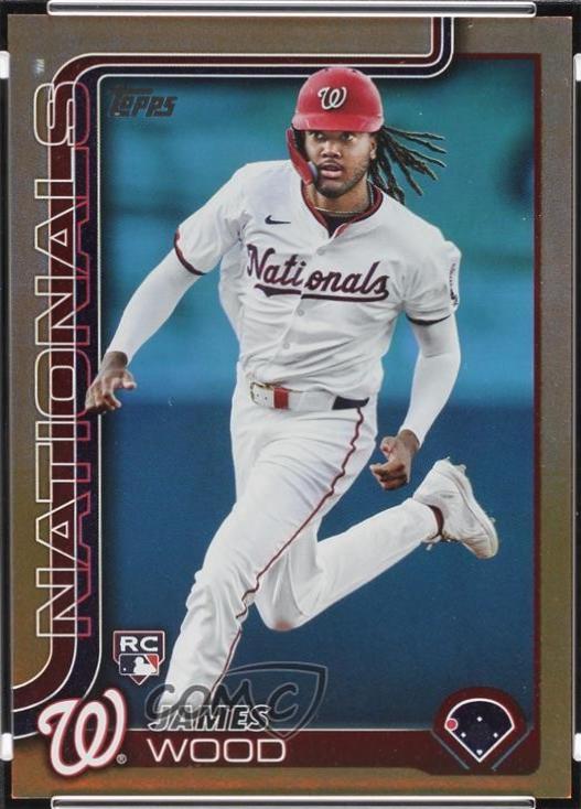 James Wood [Gold Rainbow] (2025 Topps)