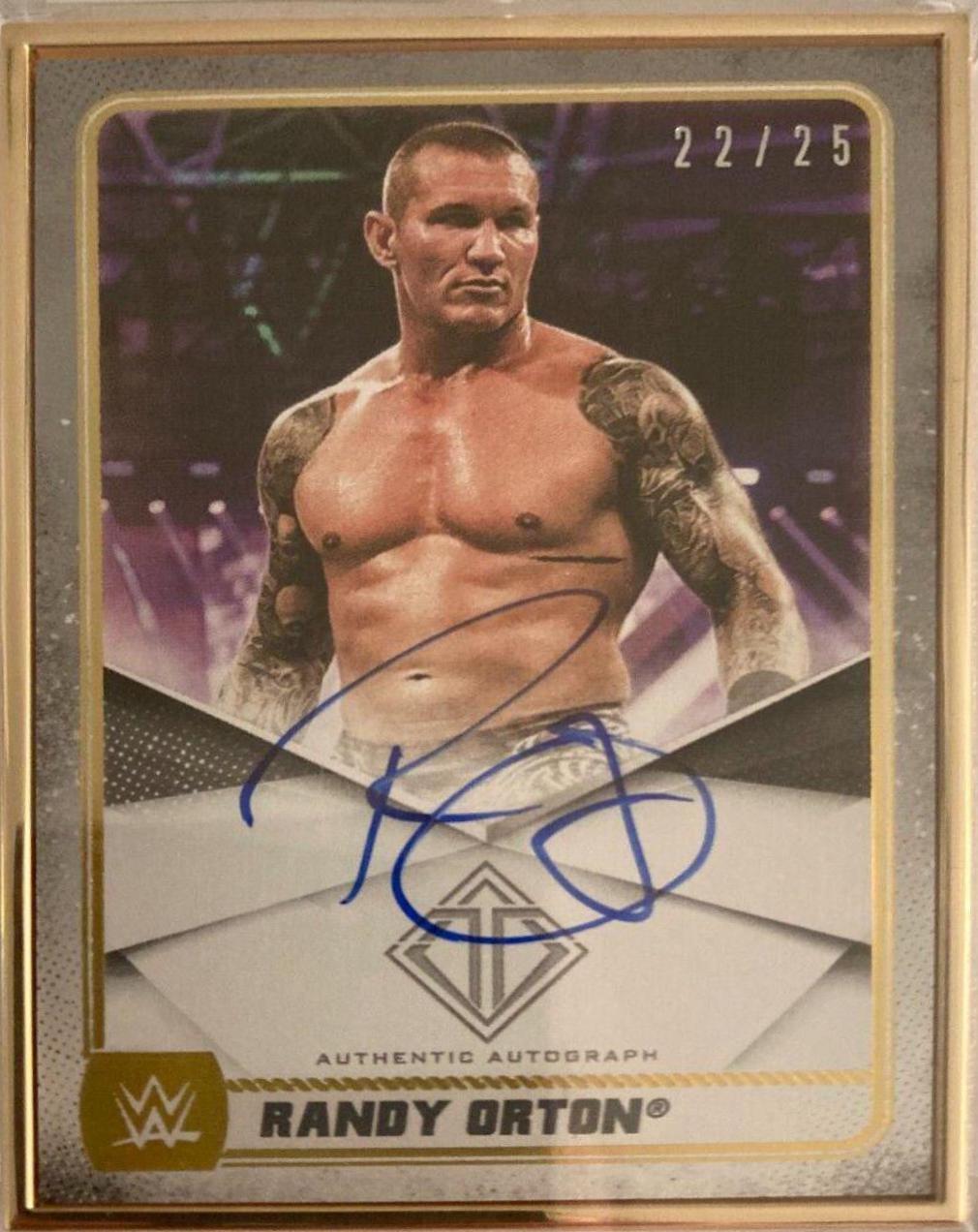 Randy Orton #A-RO Wrestling Cards 2020 Topps WWE Transcendent Autographs