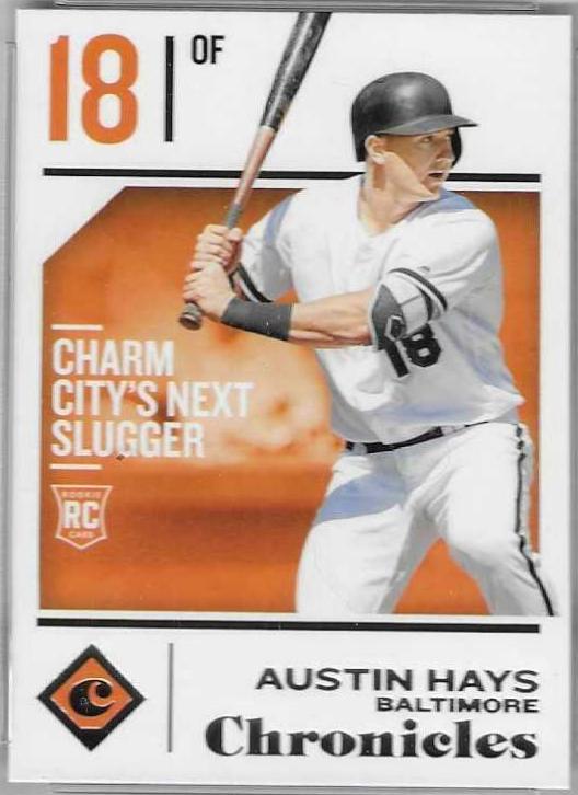 Austin Hays #2 Baseball Cards 2018 Panini Chronicles
