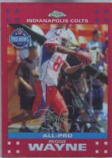 Reggie Wayne [Red Refractor] #TC45