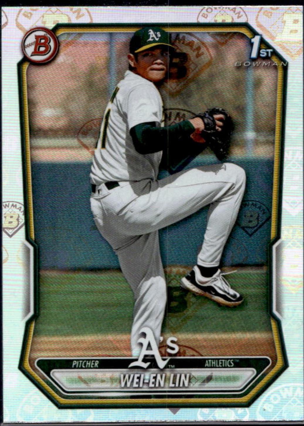 Wei-En Lin #BP-125 2026 Bowman Baseball Paper Prospects