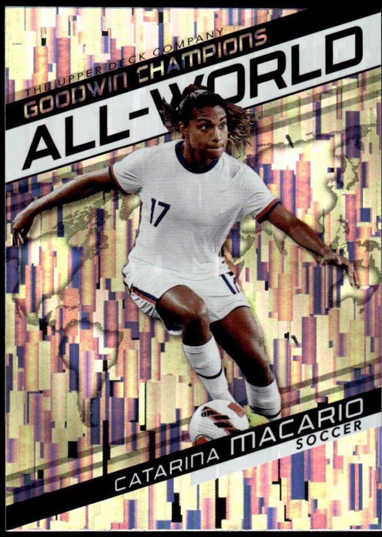 Catarina Macario #AW-6 2022 Upper Deck Goodwin Champions Basketball
