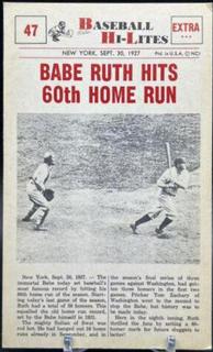 Babe Ruth Hits