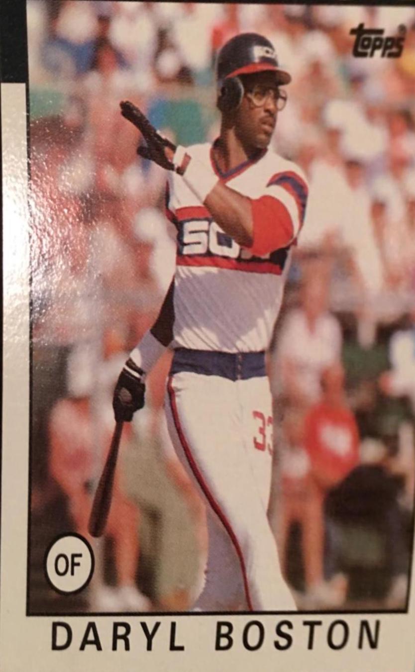 Daryl Boston #139 Baseball Cards 1986 Topps