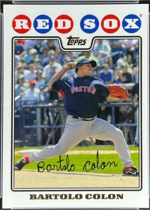 Bartolo Colon #UH14 Baseball Cards 2008 Topps Update & Highlights