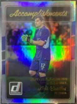 Iker Casillas #10 Soccer Cards 2016 Panini Donruss Accomplishments