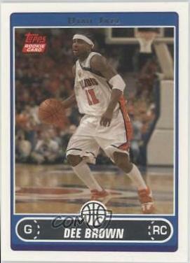 Dee Brown #229 Basketball Cards 2006 Topps