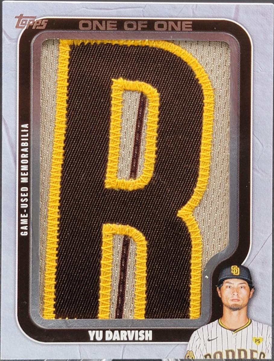 Yu Darvish #ITN-YD 2025 Topps In The Name Relic Baseball