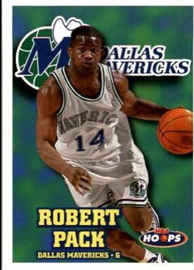Robert Pack #40 Basketball Cards 1997 Hoops