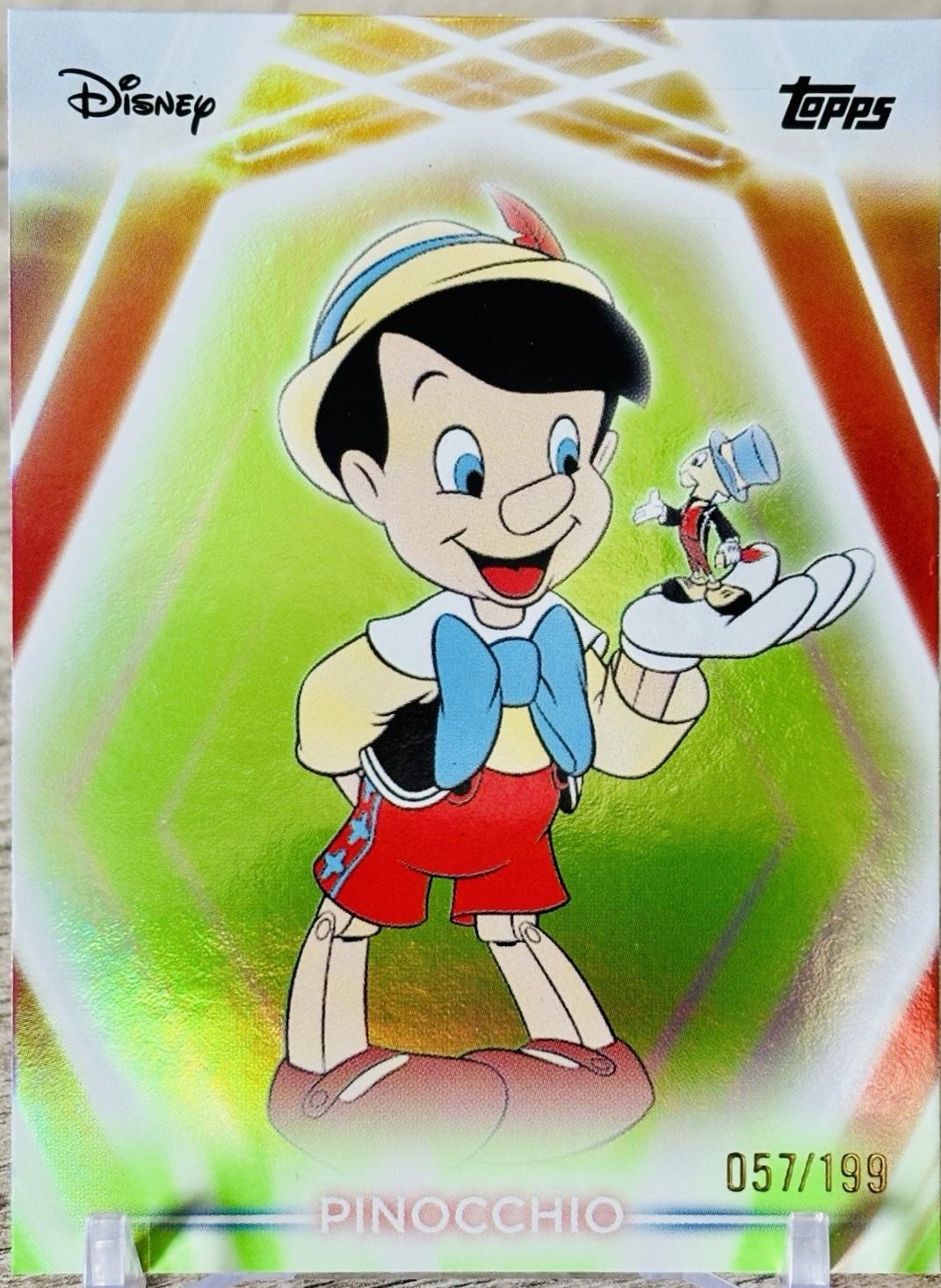 Pinocchio [Green] #86 Prices | 2026 Topps Disney Neon