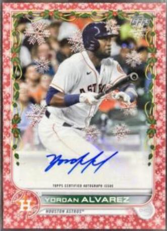 Yordan Alvarez [Red Metallic] #WHA-YA