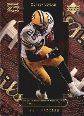 Dorsey Levens #22 Football Cards 1999 Upper Deck Ovation