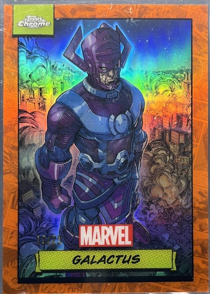 2024 Galactus [Orange Refractor] #63