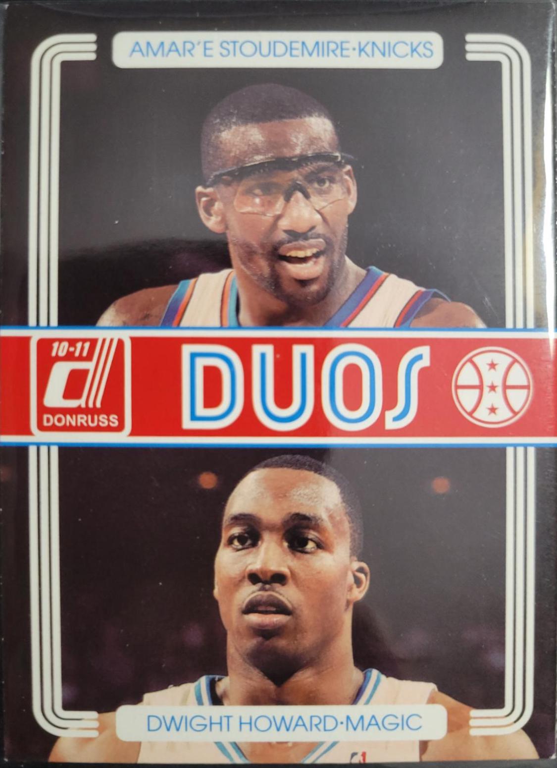 Amare Stoudemire/Josh Howard #3 Basketball Cards 2010 Donruss Duos