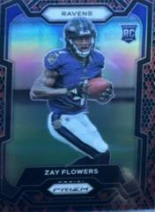 Zay Flowers [Snakeskin] #307 Prices | 2023 Panini Prizm | Football