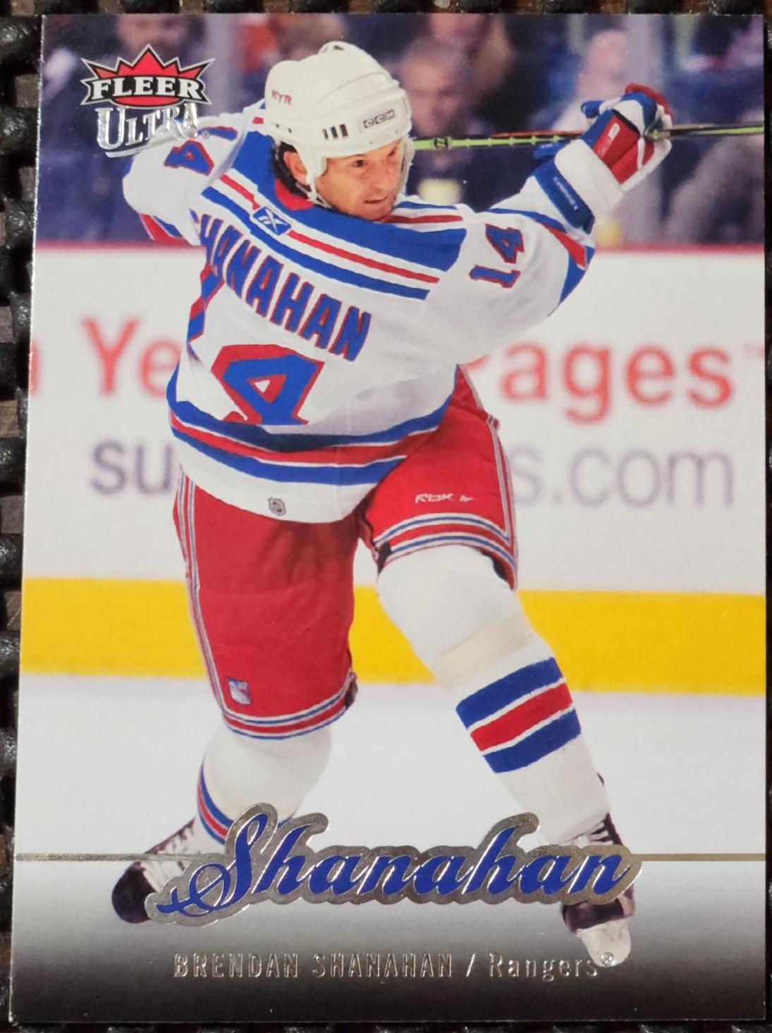 Brendan Shanahan #69 Hockey Cards 2007 Ultra