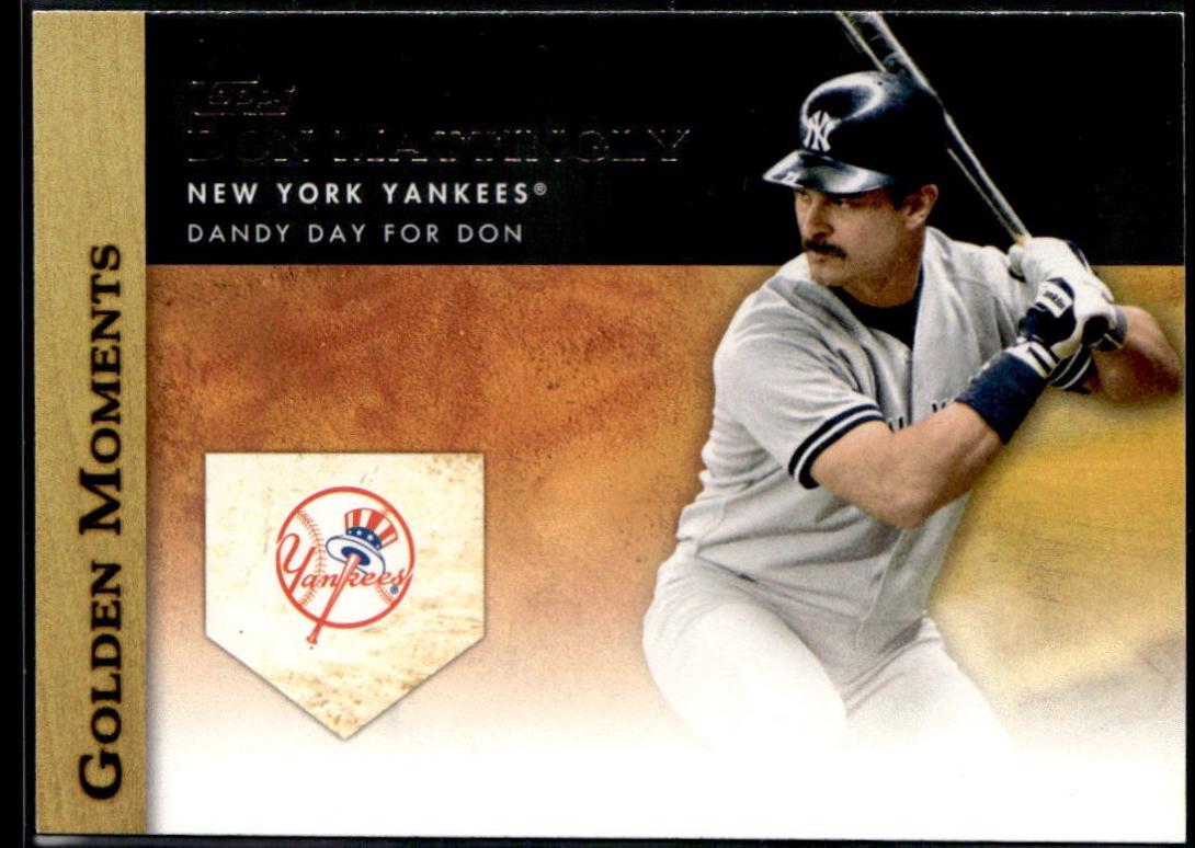 Don Mattingly #GM-23 2012 Topps Golden Moments Baseball