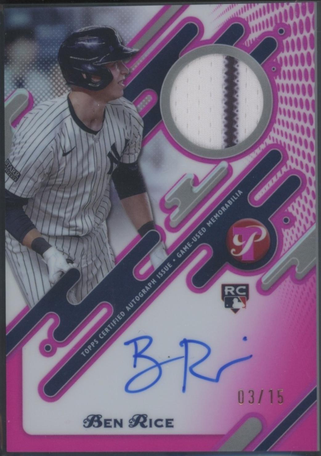 Ben Rice [Pink Refractor] #PPAR-BR