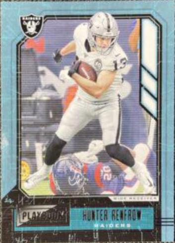 Hunter Renfrow #4 Football Cards 2020 Panini Playbook