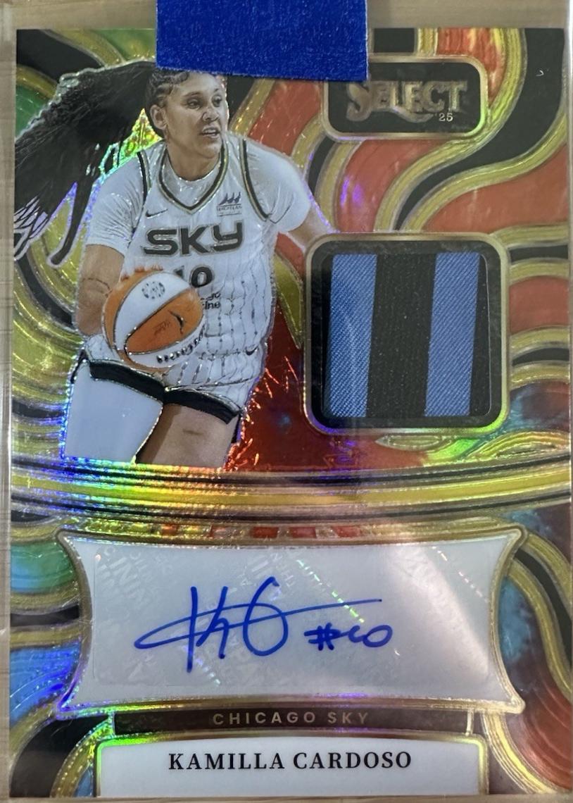 Kamilla Cardoso #14 2025 Panini Select WNBA Signatures