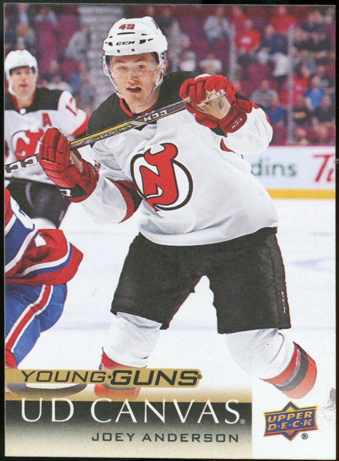 Joey Anderson #C219 Hockey Cards 2018 Upper Deck Canvas