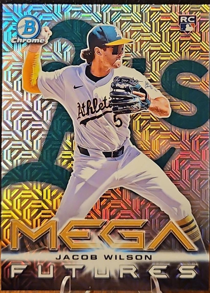 Jacob Wilson #BMF-3 Baseball Cards 2025 Bowman Mega Futures