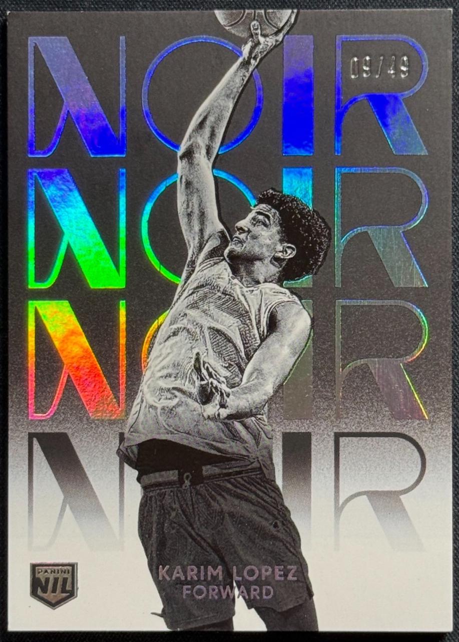 Karim Lopez #33 2025 Panini Noir Basketball