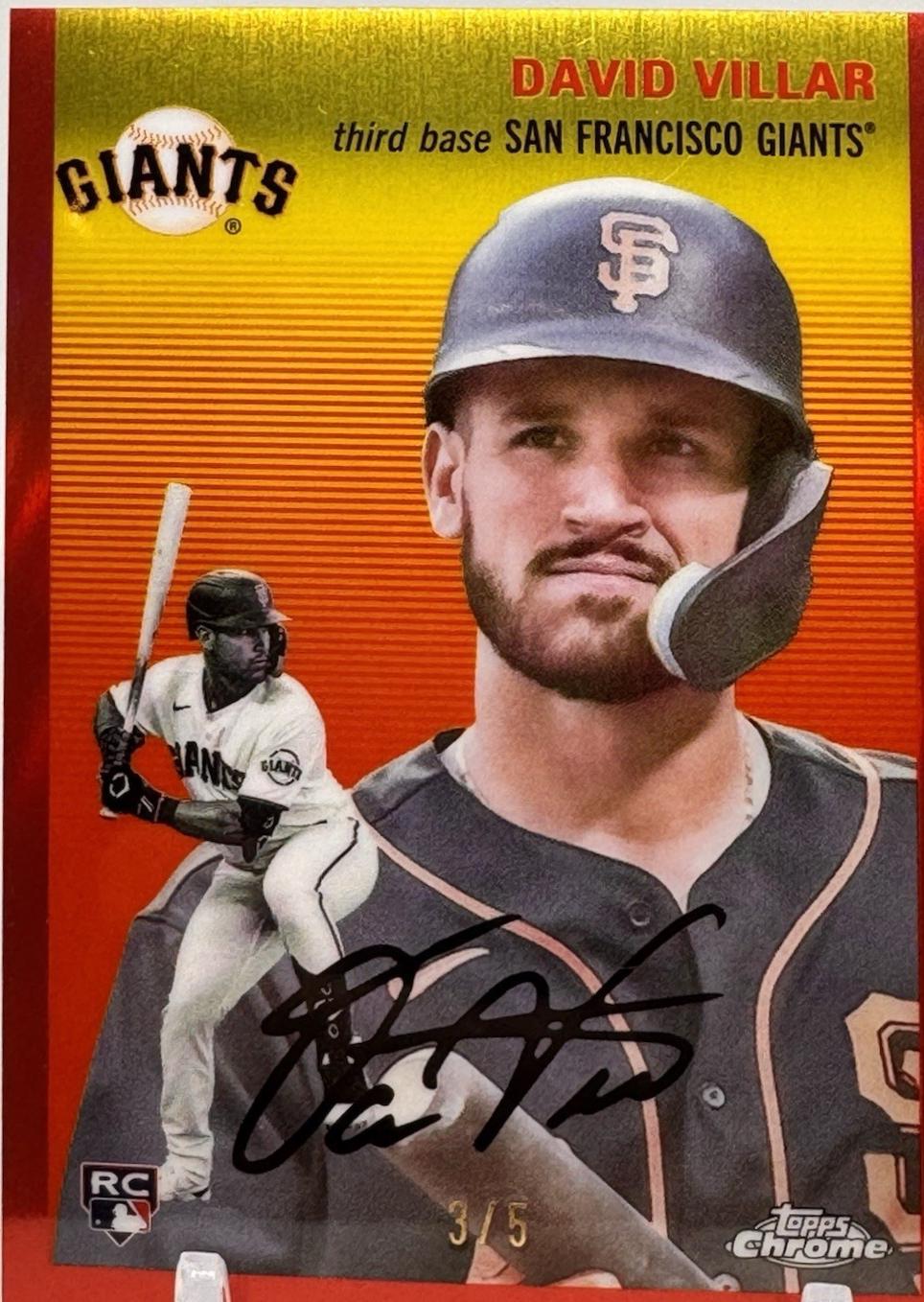 David Villar [Red Refractor] #48