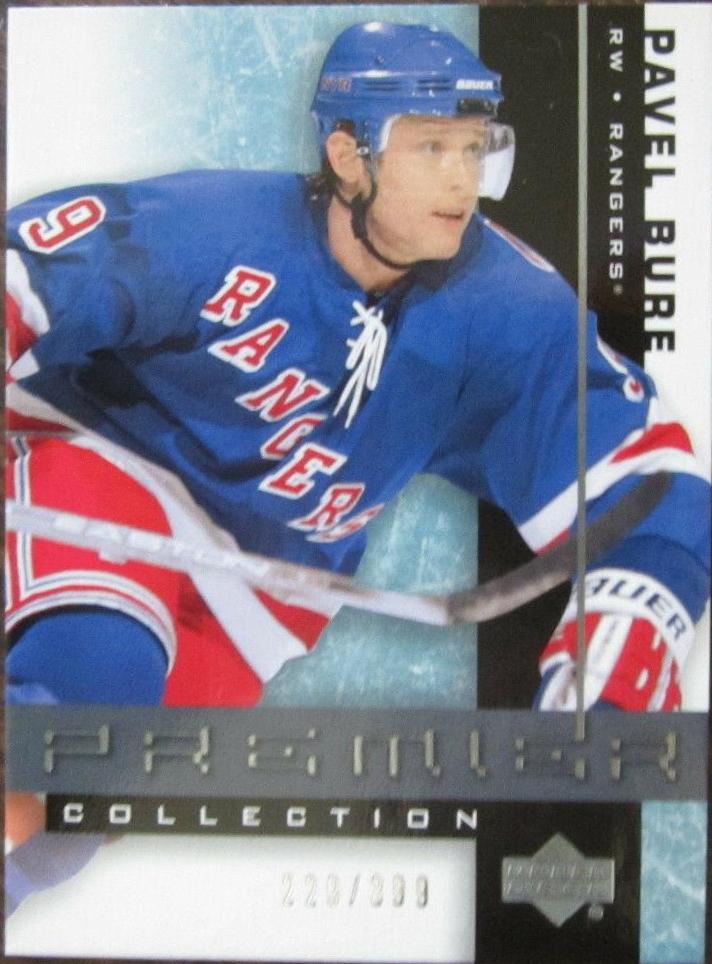 Pavel Bure #35 Hockey Cards 2001 Upper Deck Premier Collection