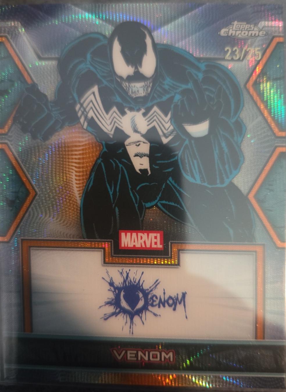 Venom [Orange Wave] #MF-VE Prices | Marvel 2026 Topps Chrome