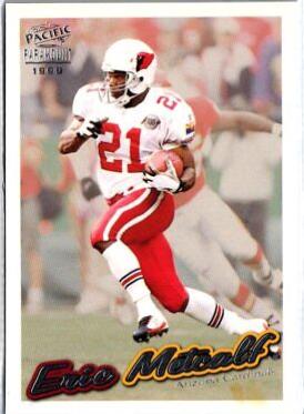 Eric Metcalf #4 Football Cards 1999 Pacific Paramount