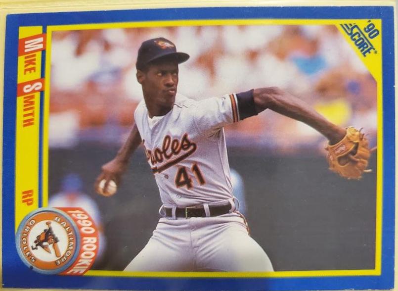Mike Smith #635 Baseball Cards 1990 Score