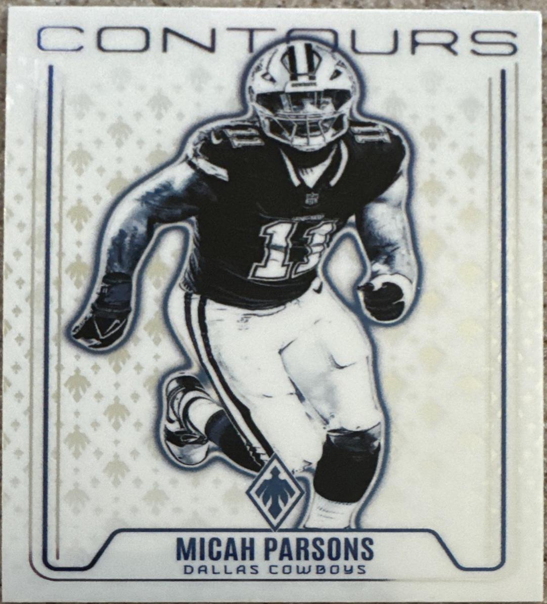 Micah Parsons #2 Football Cards 2024 Panini Phoenix Contours