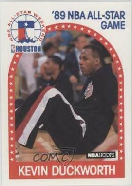 Kevin Duckworth All-Star #193 Basketball Cards 1989 Hoops