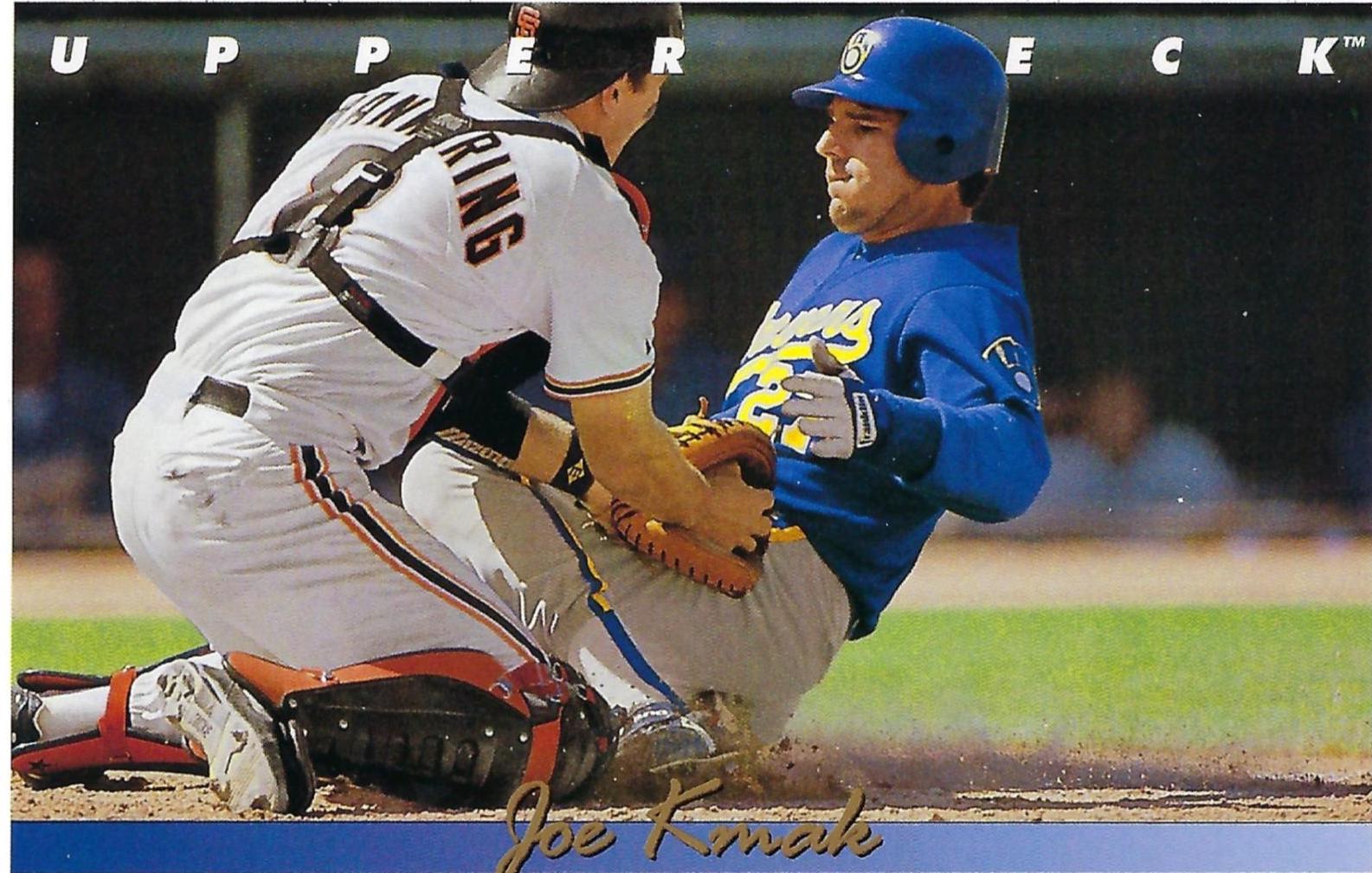 Joe Kmak #782 Baseball Cards 1993 Upper Deck