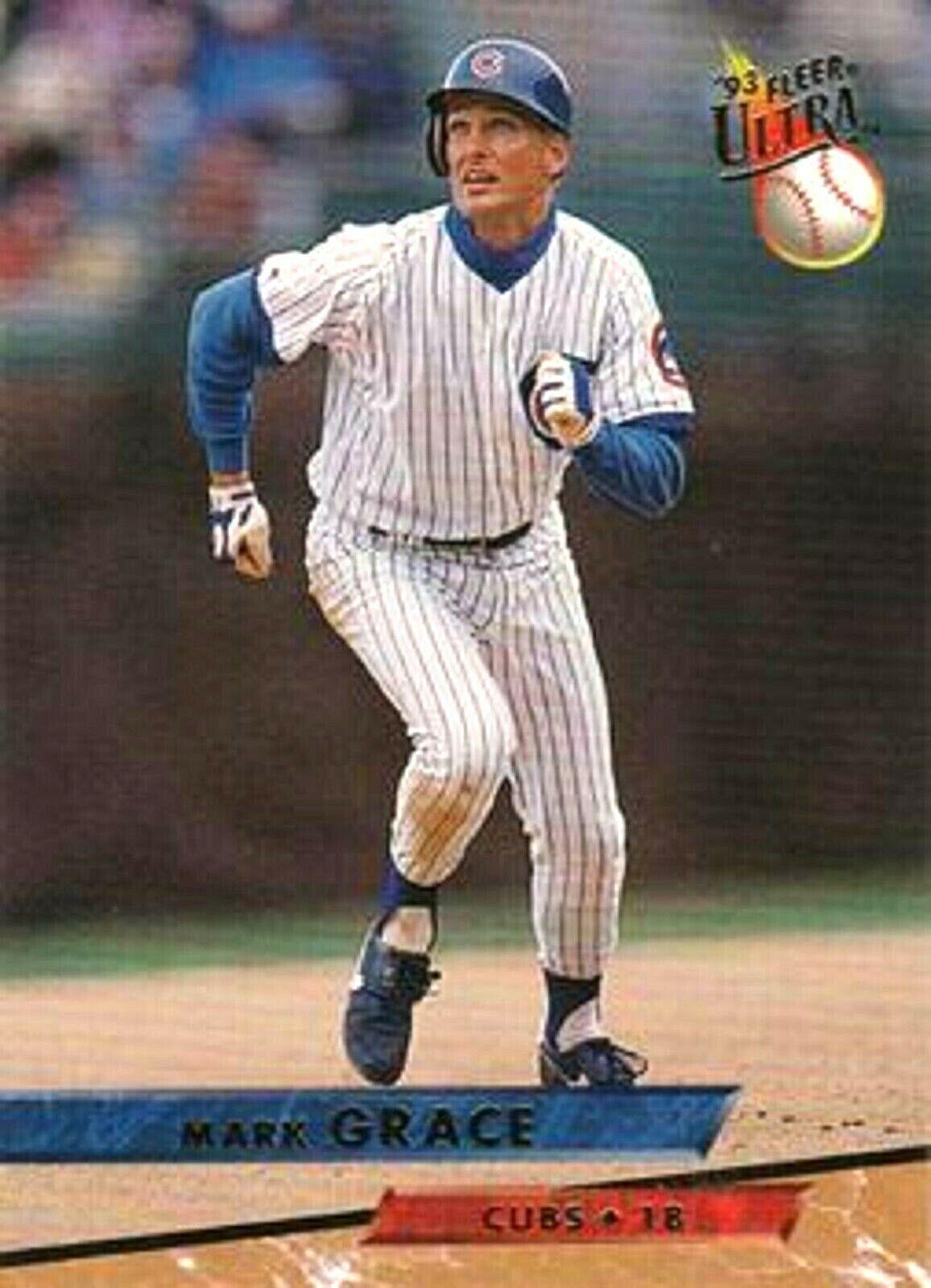 Mark Grace #18 Baseball Cards 1993 Ultra