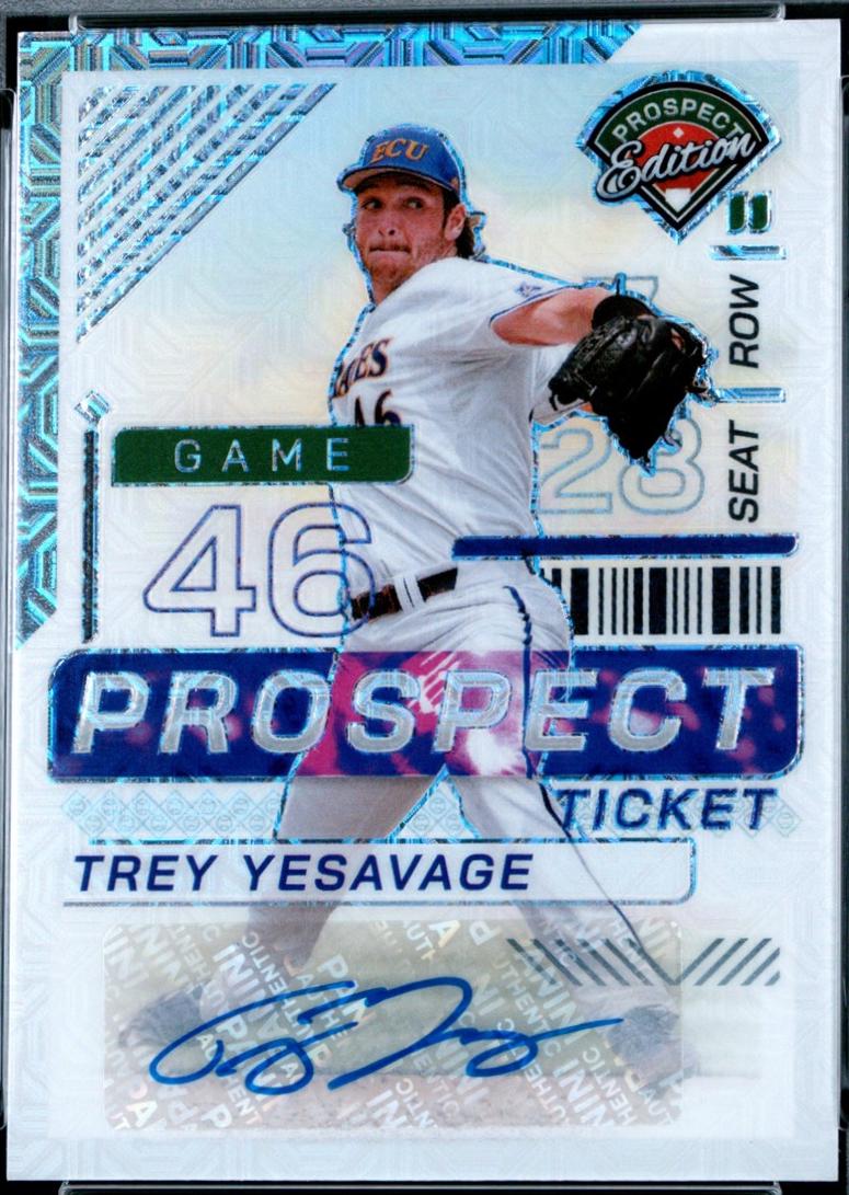 Trey Yesavage [Mojo Holo Ticket Signature] #130